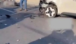 德陽車禍爆料新聞報(bào)道,悲劇瞬間，生命消逝